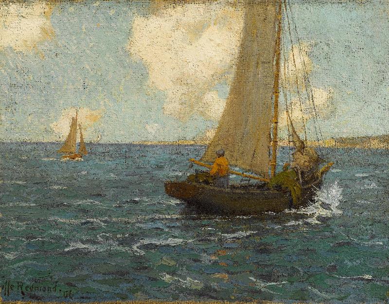 Granville Redmond Sailboats on calm seas china oil painting image